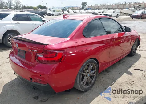 2015 BMW M235 from USA, damaged, VIN WBA1J7C53FV254117